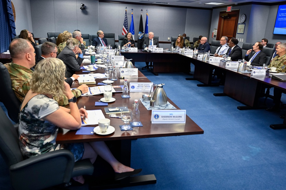 SecAF Kendall attends Air Force Aid Society board meeting