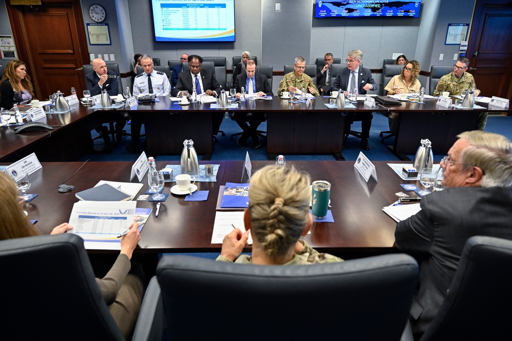 SecAF Kendall attends Air Force Aid Society board meeting