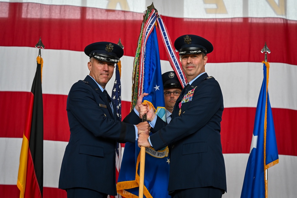 521st Air Mobility Operations Wing Welcomes New Commander