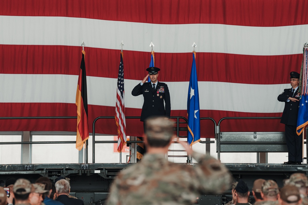 521st Air Mobility Operations Wing Welcomes New Commander