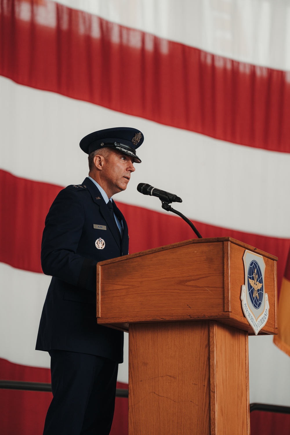 521st Air Mobility Operations Wing Welcomes New Commander