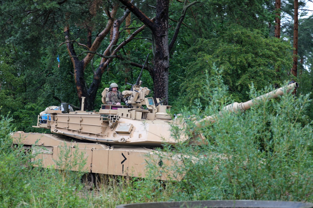 Companies from 2-12 Cav. Regt. conduct Table IV exercises