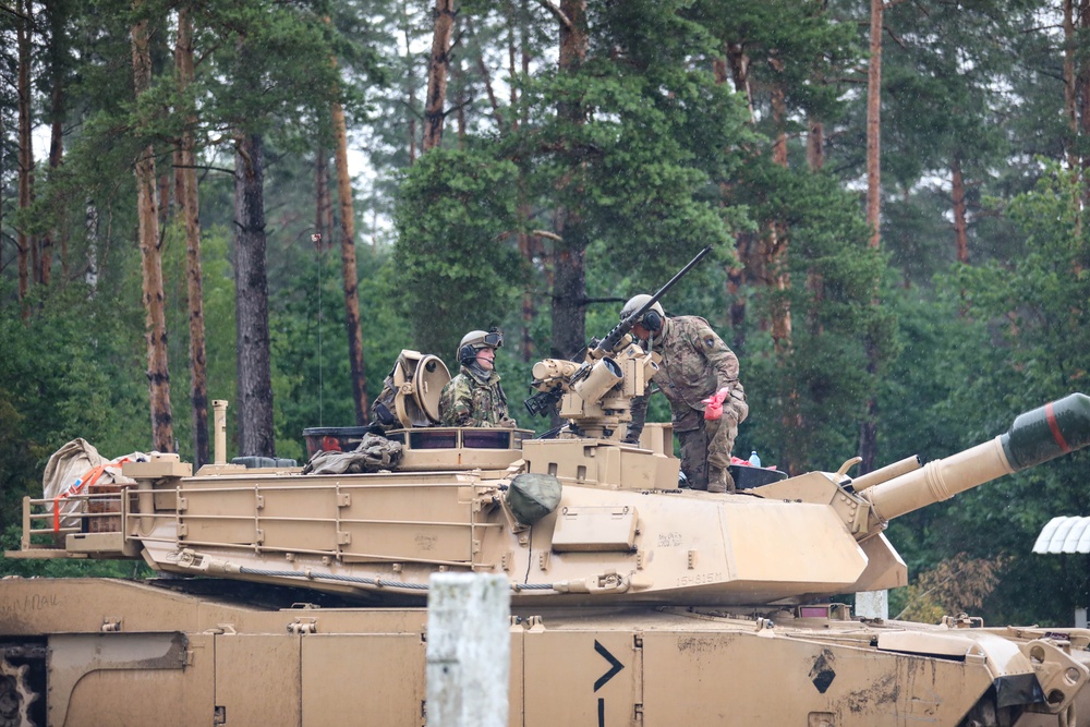 Companies from 2-12 Cav. Regt. conduct Table IV exercises