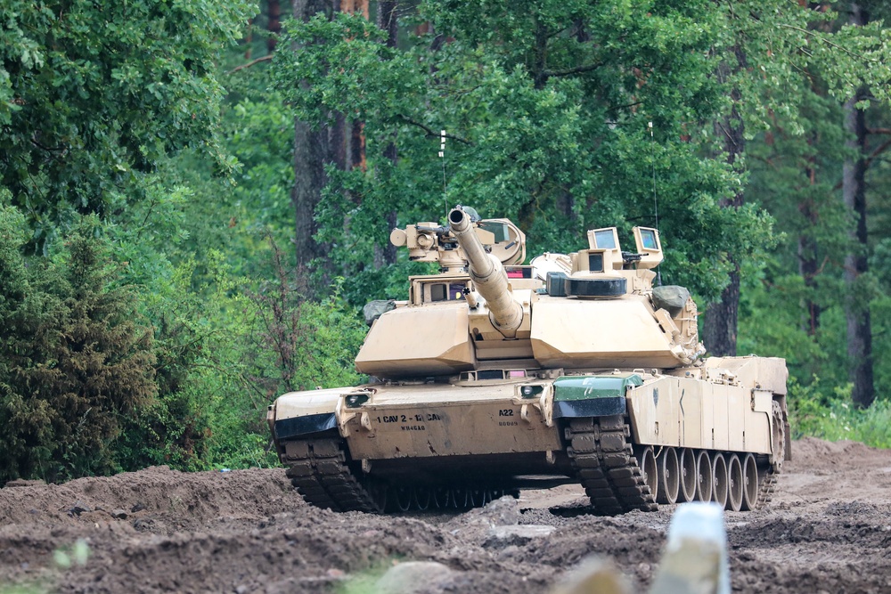 Companies from 2-12 Cav. Regt. conduct Table IV exercises