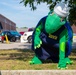 NSA HR Sailors, Stewie Participate in Clean the Base Day