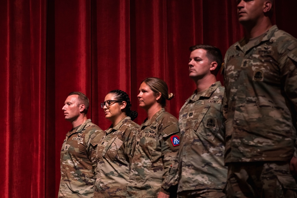 Headquarters Support Company has a change of command for both the Commander and 1SG