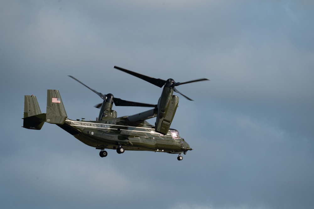 POTUS visits JB MDL