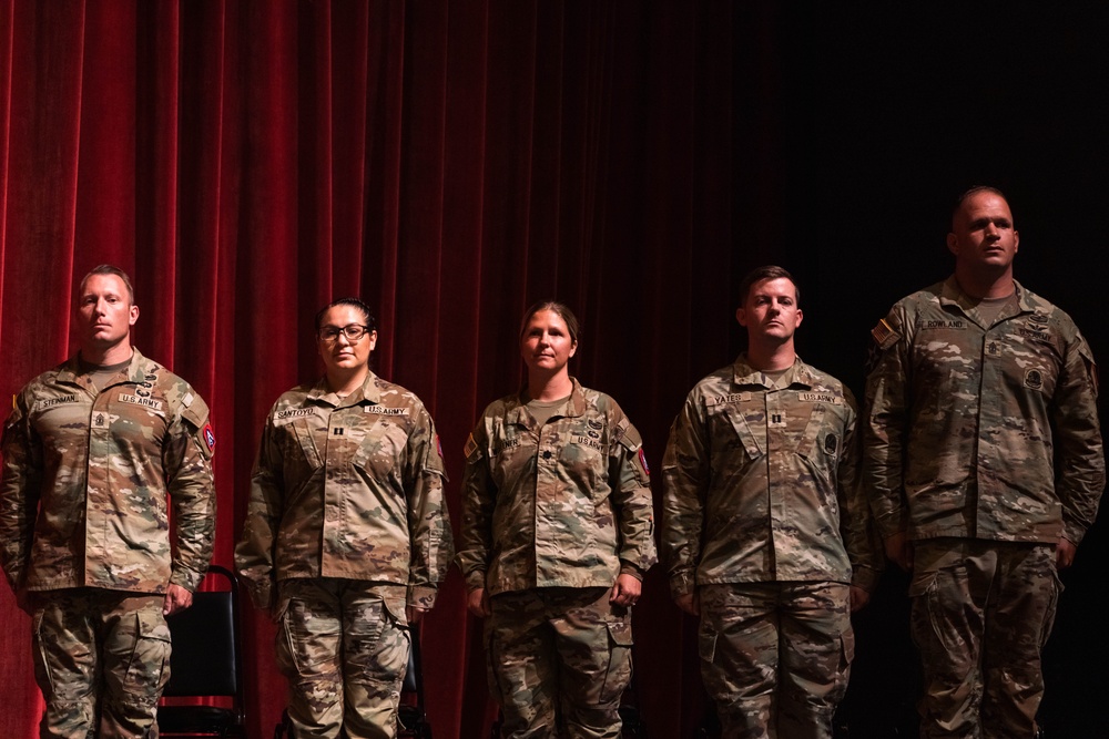 Headquarters Support Company has a change of command for both the Commander and 1SG