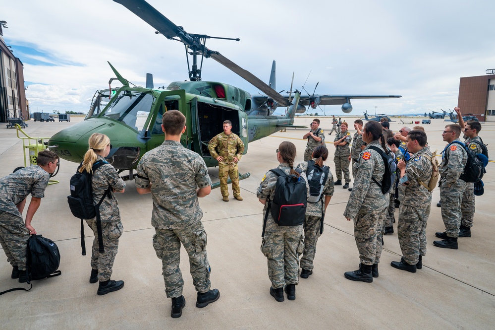 58 SOW hosts Civil Air Patrol inspiration flight