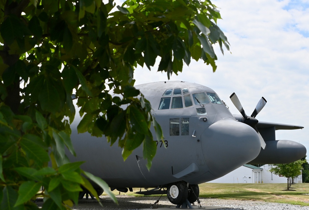 Display of a EC-130E at Fort Indiantown Gap