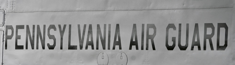Display of a EC-130E at Fort Indiantown Gap