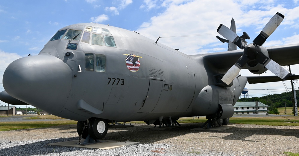 Display of a EC-130E at Fort Indiantown Gap