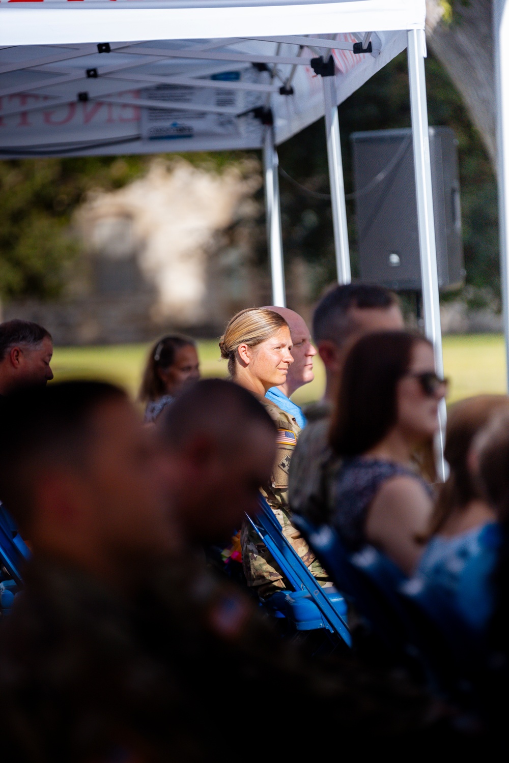 Army North's Headquarters and Headquarters Battalion has a change of command ceremony