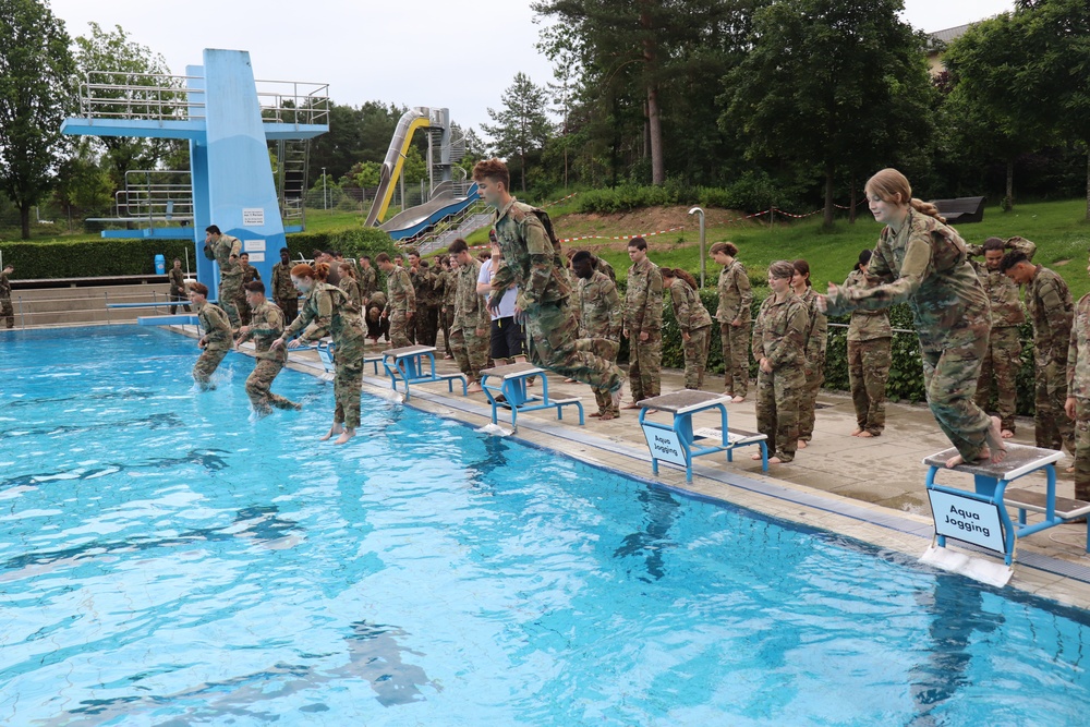 Army Junior ROTC Cadet Leadership Challenge comes back strong in Grafenwoehr