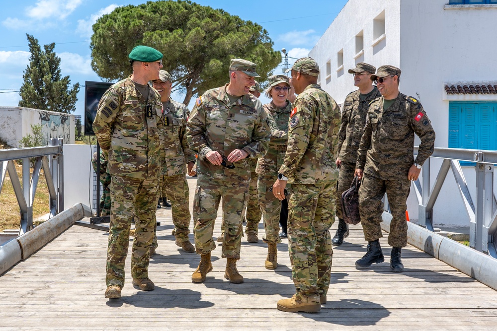 Wyoming National Guard Leadership Visits Tunisia to Celebrate 20 Years of the State Partnership Program