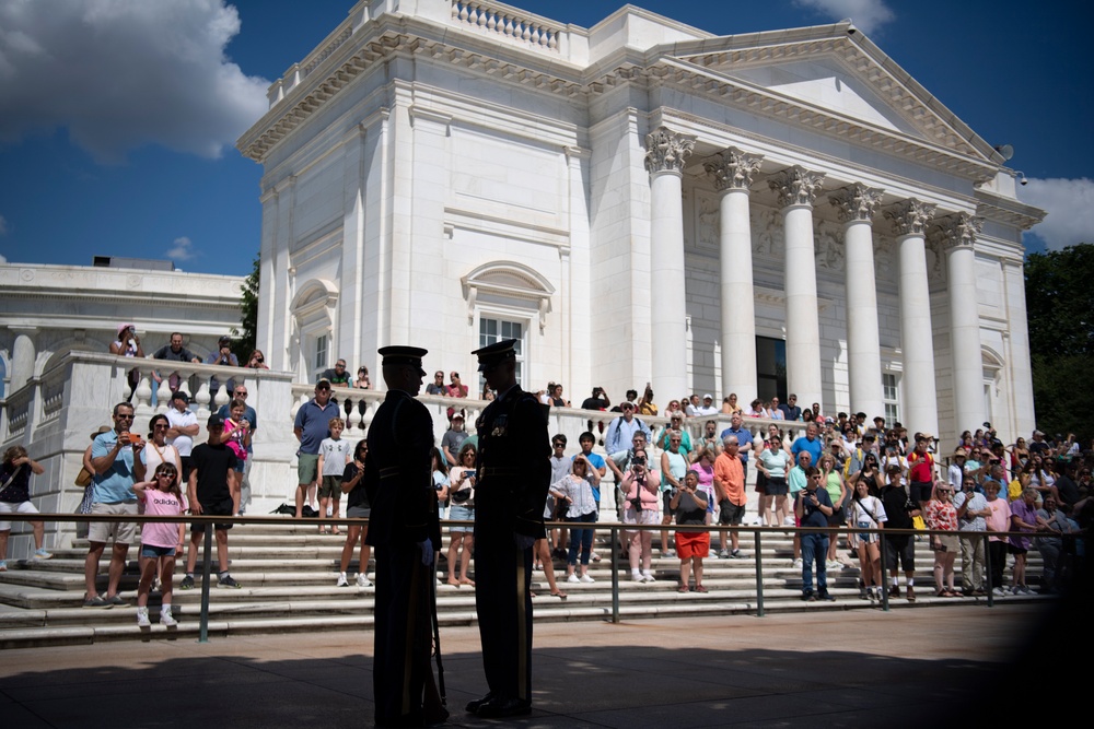 Summer at Arlington National Cemetery 2024