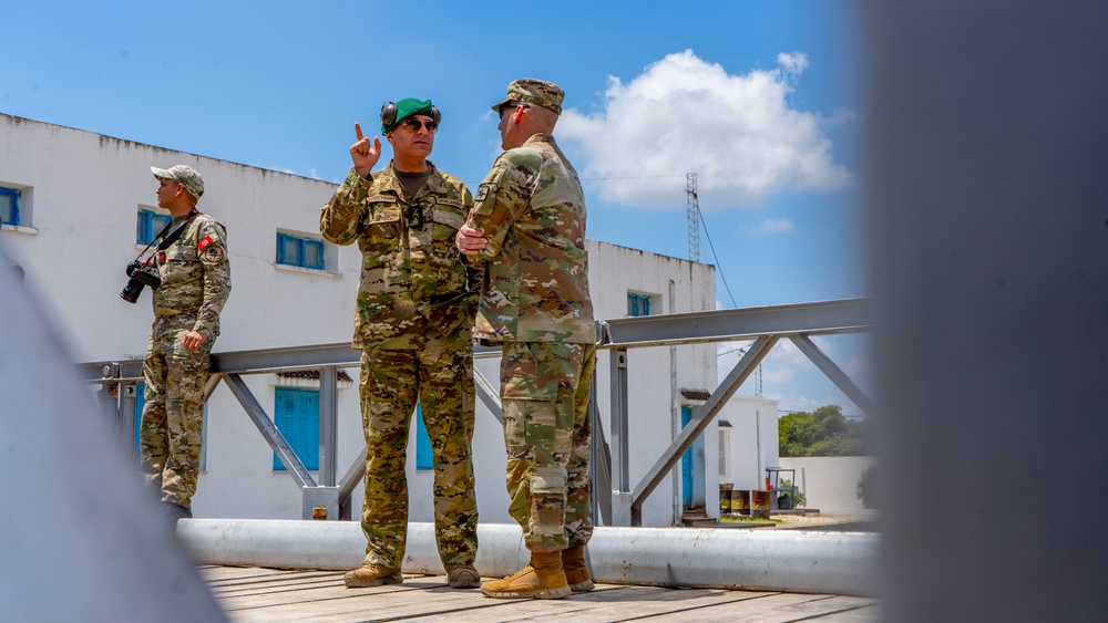 Wyoming National Guard Leadership Visits Tunisia to Celebrate 20 Years of the State Partnership Program