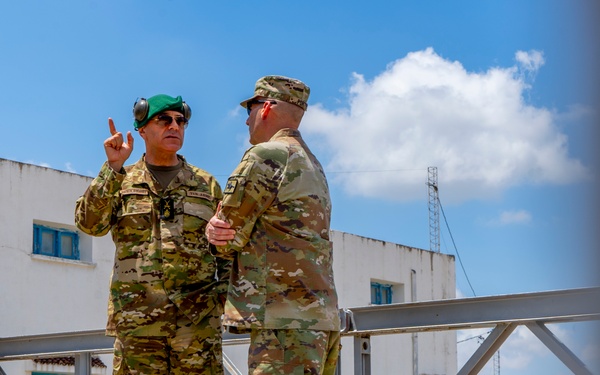 Wyoming National Guard Leadership Visits Tunisia to Celebrate 20 Years of the State Partnership Program