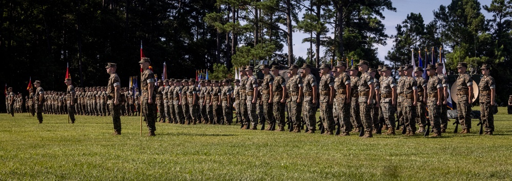 2nd Radio Battalion Change of Command Ceremony