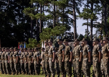 2nd Radio Battalion Change of Command Ceremony