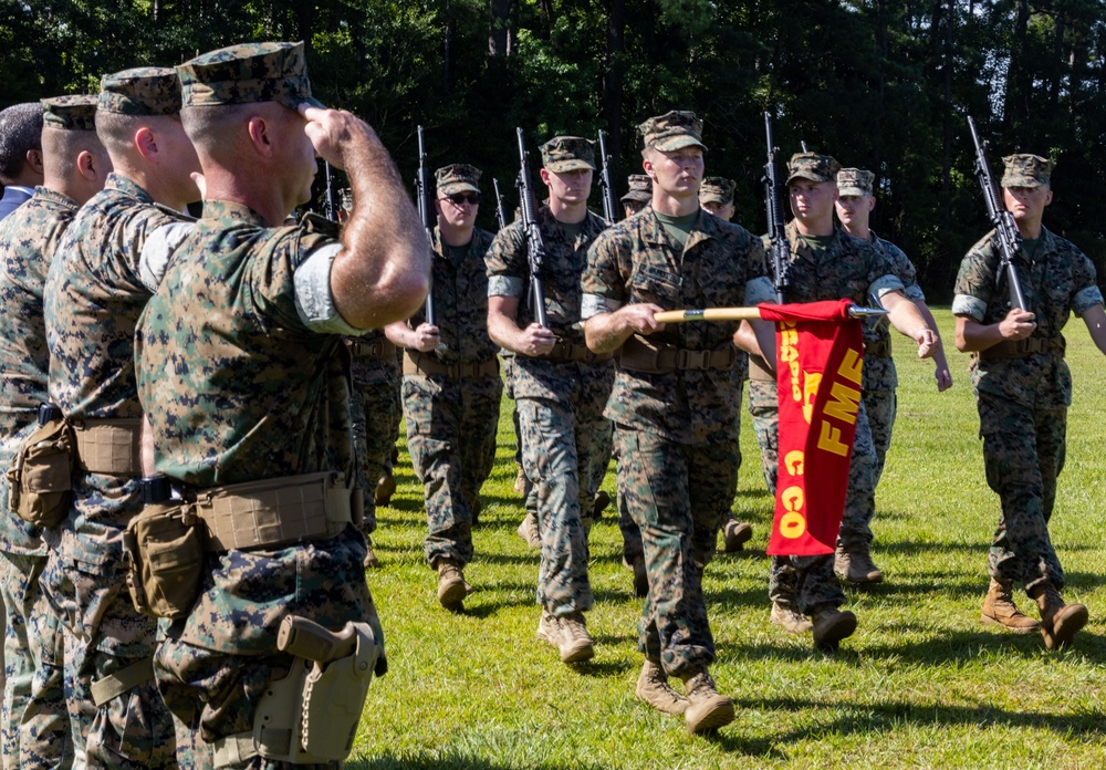 2nd Radio Battalion Change of Command Ceremony