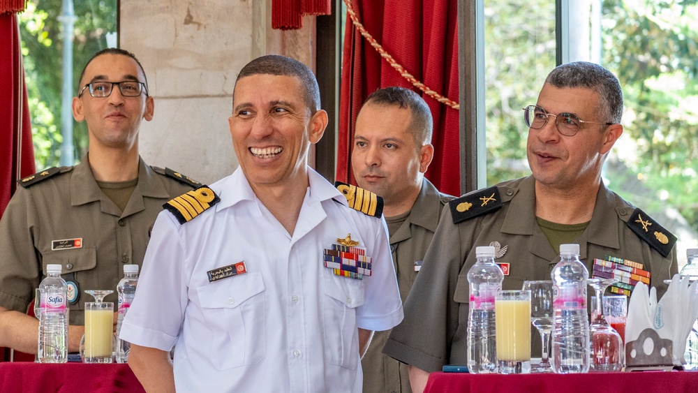 Wyoming National Guard Leadership Visits Tunisia to Celebrate 20 Years of the State Partnership Program