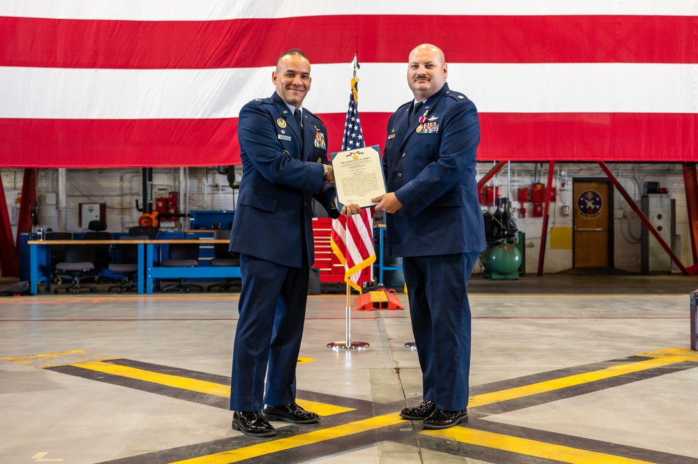 837th Cyberspace Operations Squadron Change of Command