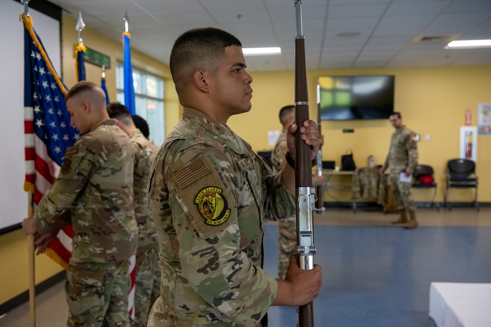 156th Wing 5th Annual Honor Guard Graduation Practice and Ceremony