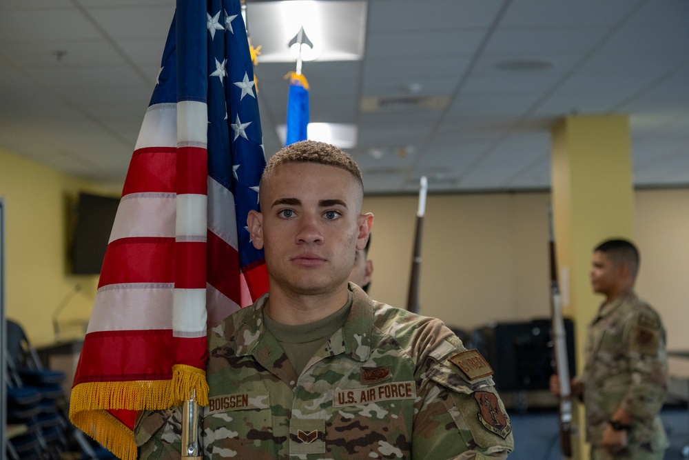 156th Wing 5th Annual Honor Guard Graduation Practice and Ceremony