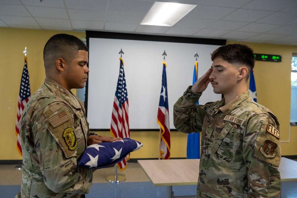 156th Wing 5th Annual Honor Guard Graduation Practice and Ceremony