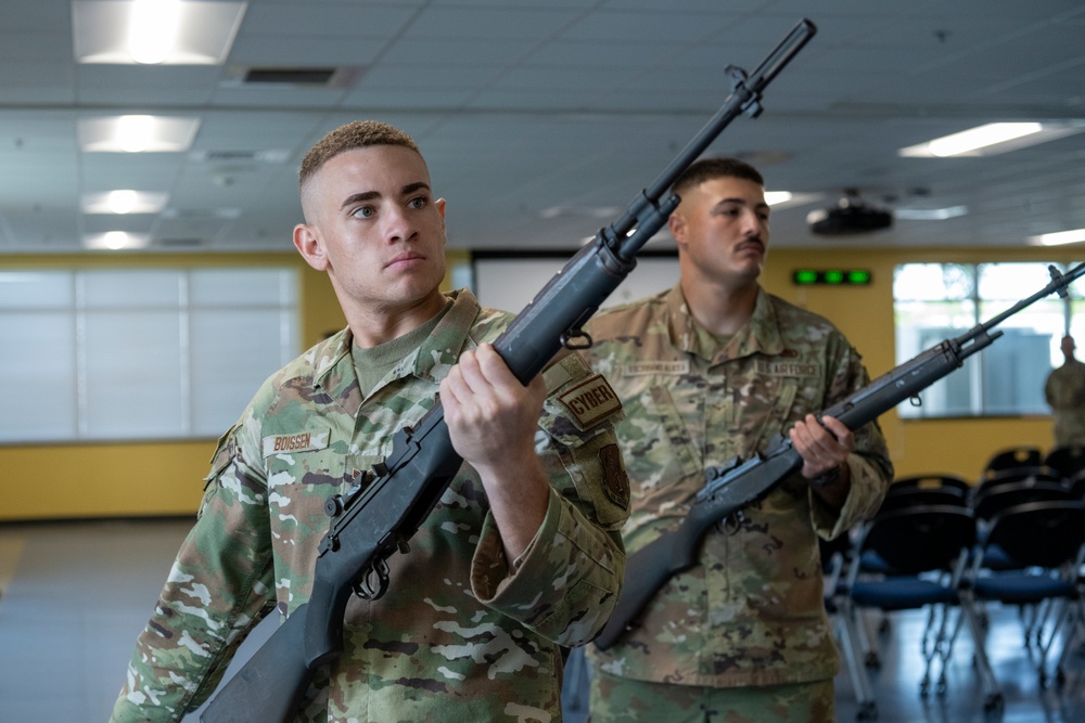 156th Wing 5th Annual Honor Guard Graduation Practice and Ceremony