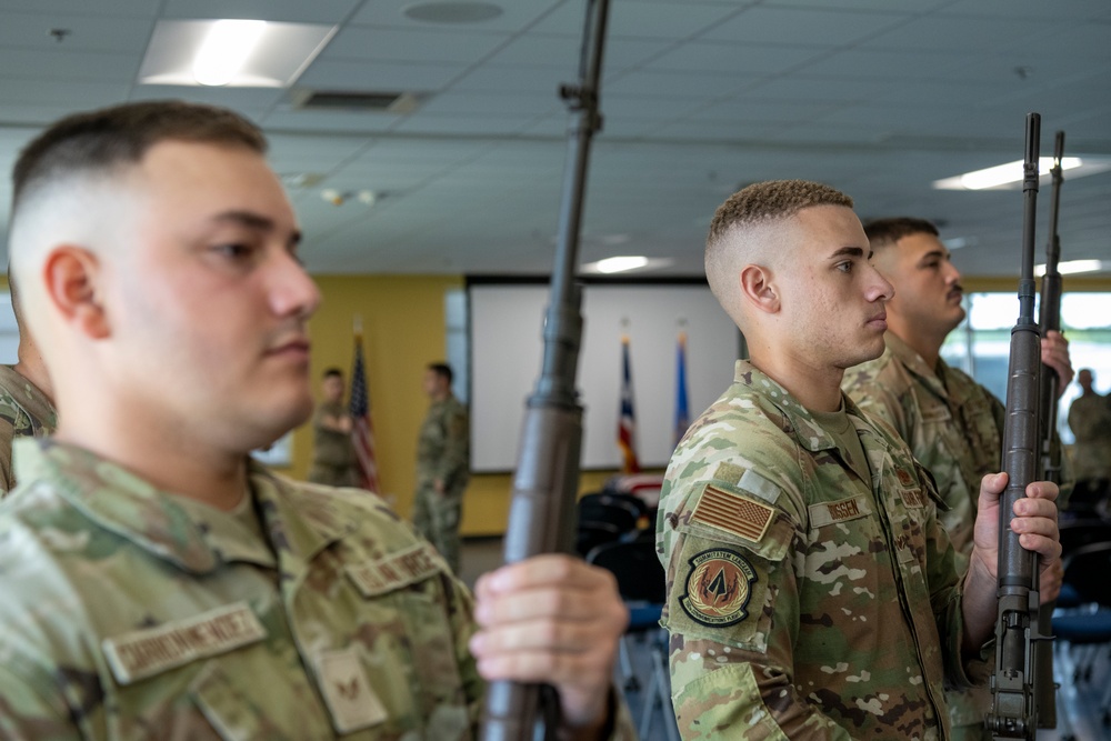 156th Wing 5th Annual Honor Guard Graduation Practice and Ceremony