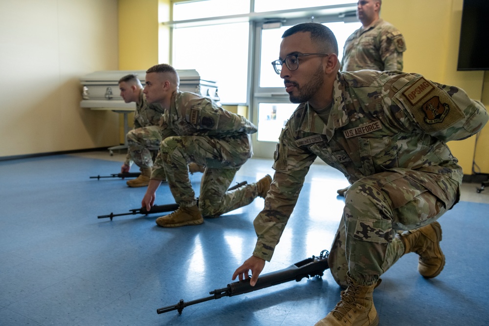 156th Wing 5th Annual Honor Guard Graduation Practice and Ceremony