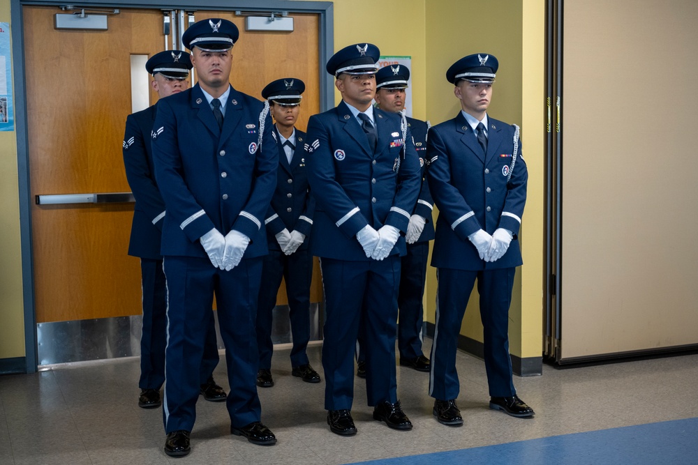 156th Wing 5th Annual Honor Guard Graduation Practice and Ceremony