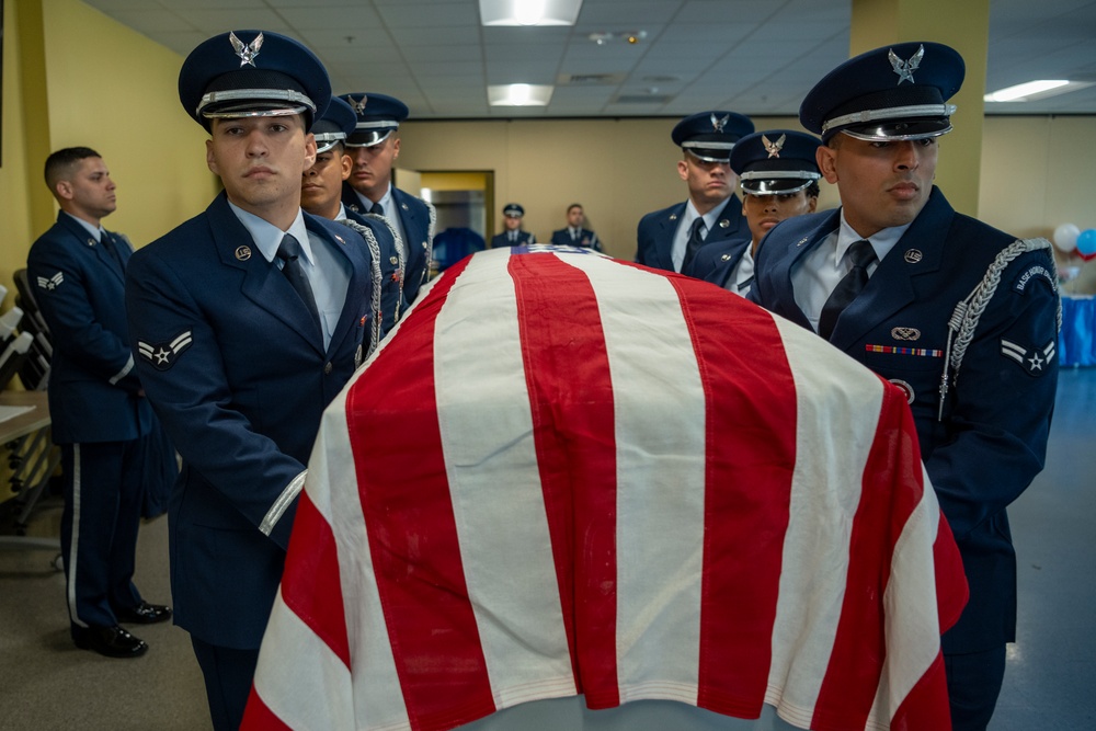 156th Wing 5th Annual Honor Guard Graduation Practice and Ceremony