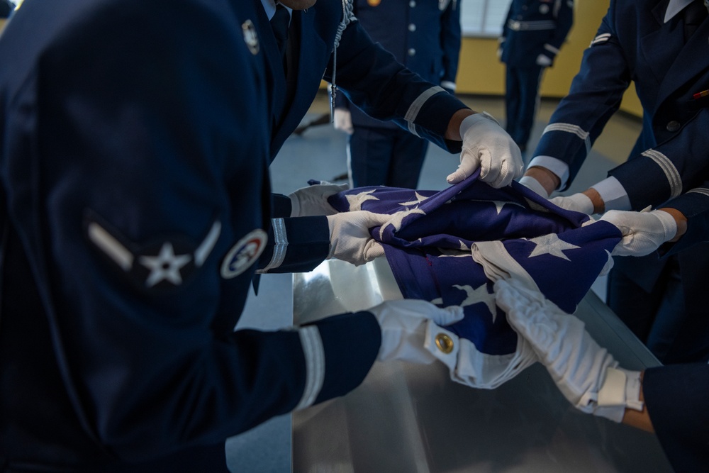 156th Wing 5th Annual Honor Guard Graduation Practice and Ceremony