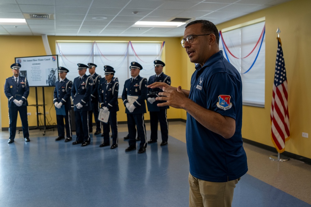 156th Wing 5th Annual Honor Guard Graduation Practice and Ceremony