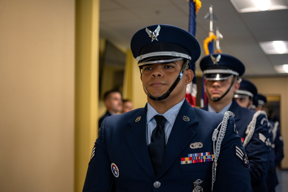 156th Wing 5th Annual Honor Guard Graduation Practice and Ceremony