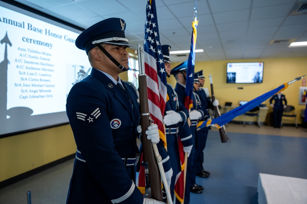 156th Wing 5th Annual Honor Guard Graduation Practice and Ceremony