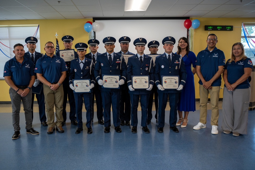 156th Wing 5th Annual Honor Guard Graduation Practice and Ceremony