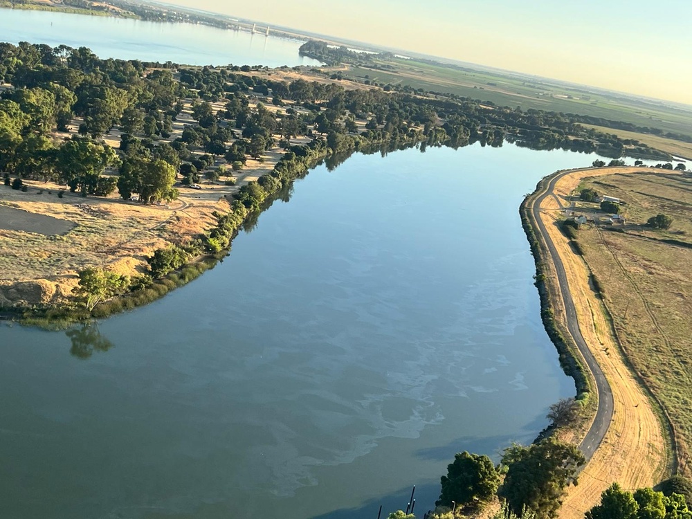 Unified Command reponds to sheen near Threemile Slough, Calif.