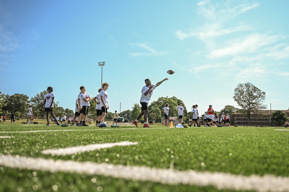 Down, set, hike: Team Little Rock children participate in ProCamp