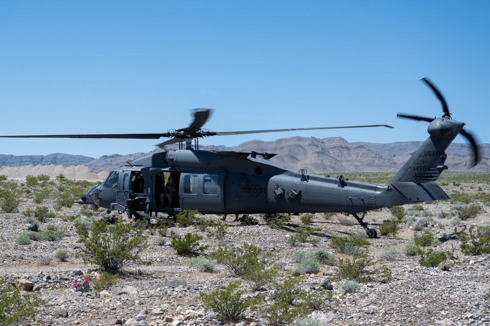 34th Weapons Squadron CSAR training