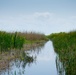 Water trail on Lake Okeechobee