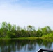 One of six man-made tree islands on Lake Okeechobee