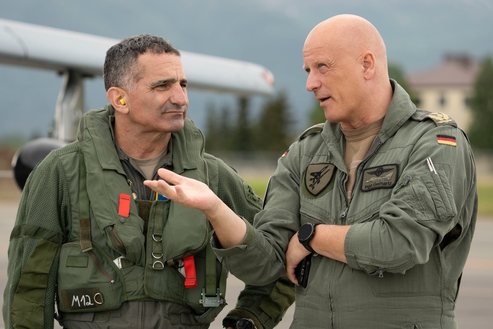 11th Air Force commander flies with German Air Force PA-200 Tornado