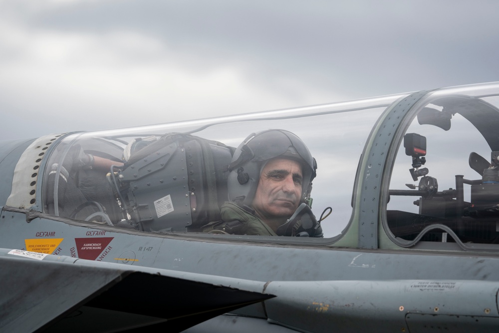 11th Air Force commander flies with German Air Force PA-200 Tornado