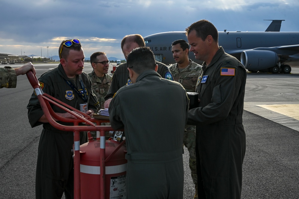 Team Fairchild Honors Col. Dycus and CMSgt. Arcuri's Final Flight