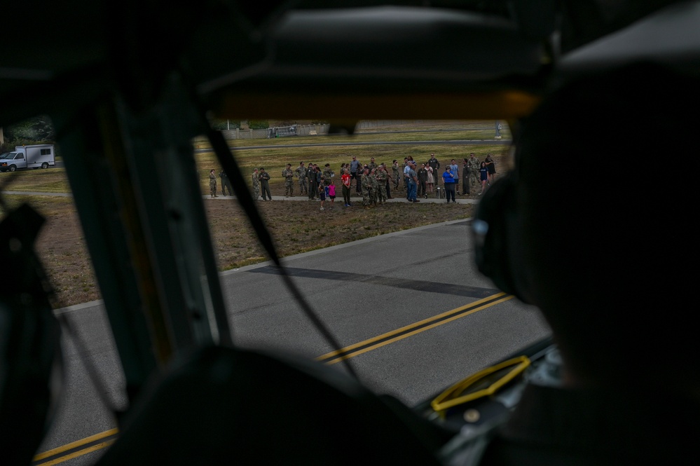 Team Fairchild Honors Col. Dycus and CMSgt. Arcuri's Final Flight