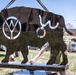 Installation of the Buffalo Statue for First Muster Ceremony